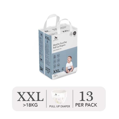 Bỉm tã quần ngày Applecrumby Slimdry Easyday Mini Pull Ups size XXL – 13 miếng (trên 18kg)