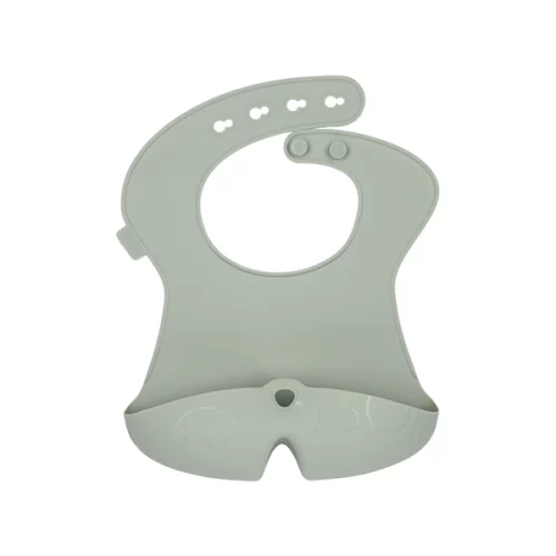 Yếm ăn dặm silicone cho bé Bbox - sage