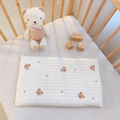 Gối cao su non Monona MNN021 - Kem gấu